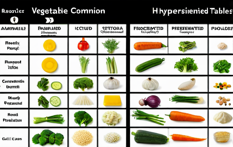 식재료 활용  다양한 조리 방법 비교하기 - **Fermenting Vegetables:** "Close-up shot of assorted colorful vegetables like cabbage, carrots, and...